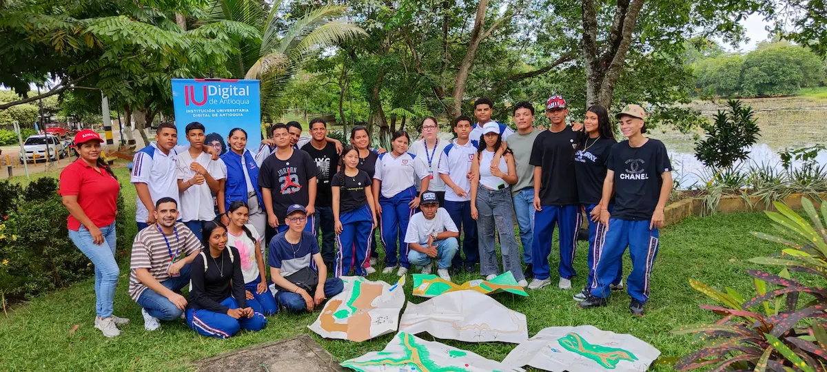 La IU Digital de Antioquia fortalece el aprendizaje ambiental con la estrategia “Ciencia al Territorio” en El Bagre