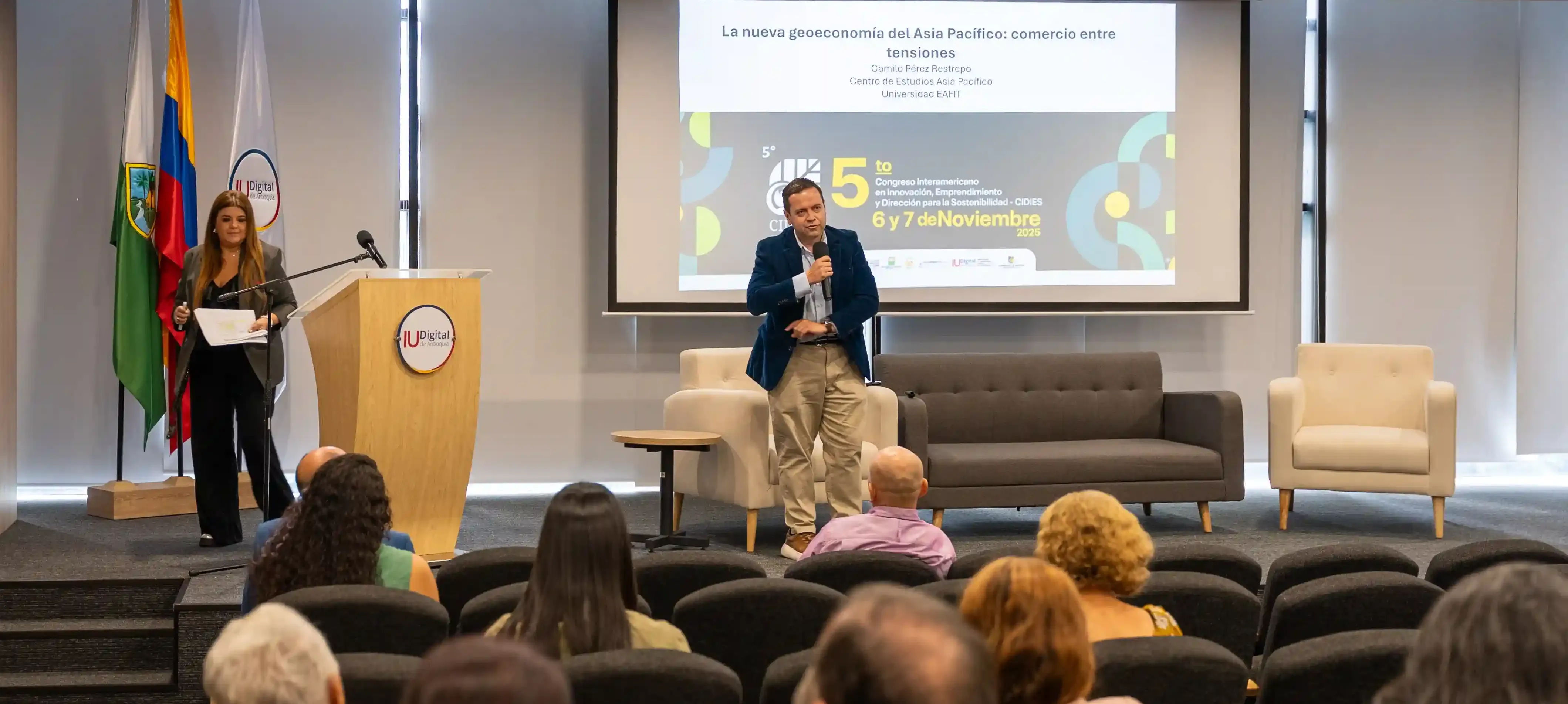 En CIDIES 2025: la IU Digital de Antioquia reunió a líderes de América Latina para inspirar innovación, emprendimiento y sostenibilidad