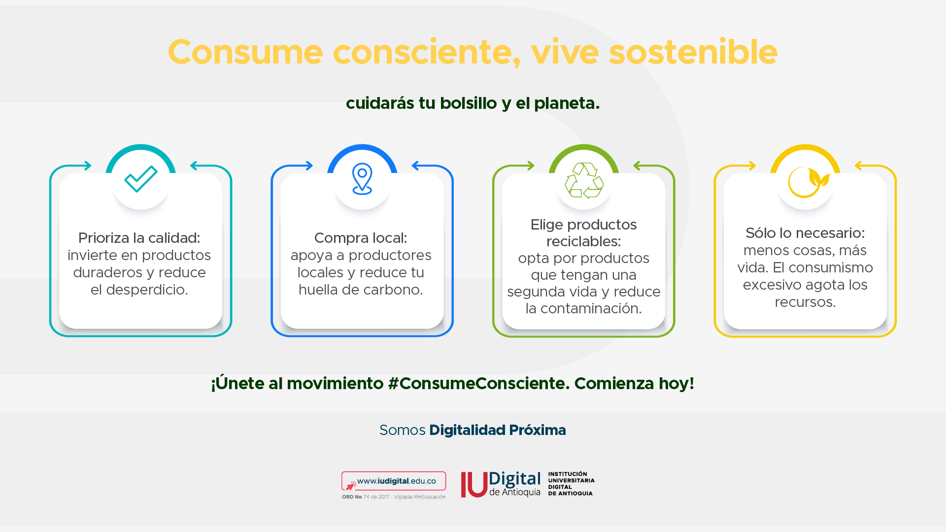 Campaña - Consume consciente